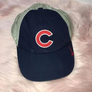 Nike Chicago Cubs Baseball Cap One Size Soft Mesh Blue